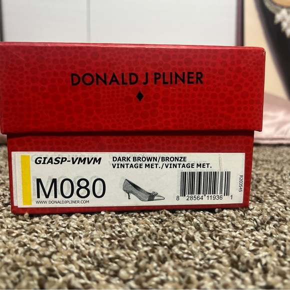 PreOwned Woman’s Donald J Pliner Giasp-Vmvm size 8. Dark Brown/Bronze​ - Picture 4 of 5